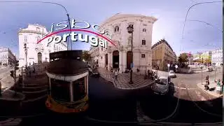 Motion graphics on 360 video tracking