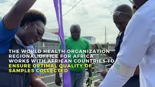 WHOAFRO Training module: how to effectively collect wastewater samples for poliovirus isolation.