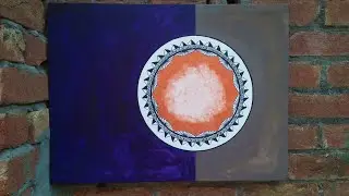 how to make  background for calligraphy part 1 | Arabic calligraphy background for beginners