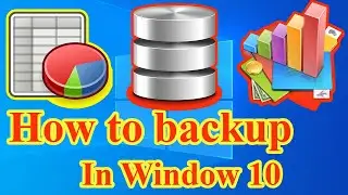 How to backup and restore in window 10 | New feature backup tool in window 10