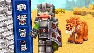 I FINALLY MADE IRON ARMOR... OFF TO THE DESERT!
