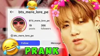 I create a fake HATE PAGE of BTS 💀