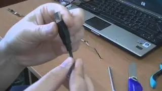 How to connect a laptop webcam to a computer?