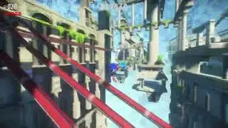 Sonic Frontiers Cyberspace 1-2 Unrestricted Speedrun 36.49