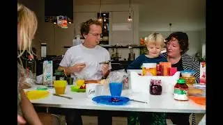 A normal morning in the life of the family Rijken