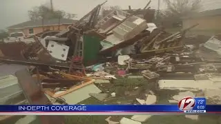 RI native describes hurricane conditions in Tomball, Texas