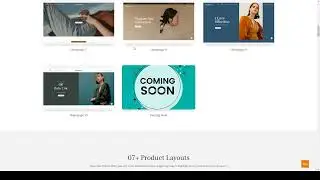 November Fashion Prestashop Template drag and drop Multi homepage amp header and detail product