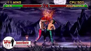 MORTAL KOMBAT II REMIX: JAX GAMEPLAY | FLAWLESS VICTORY (MUGEN)