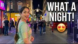 MS Sethi’s First Night in London 😍🇬🇧 | London Night Life Ai Vlog