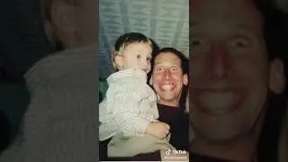 People recreating family photos