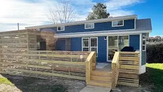 Super Adorable Tiny House Living with Amazing Deck