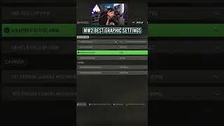 ALL the BEST MW2 GRAPHICS SETTINGS