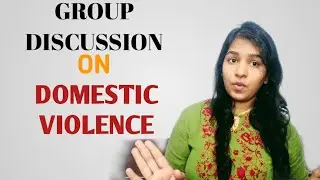 Group discussion on domestic violence