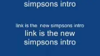 simpsons new intro