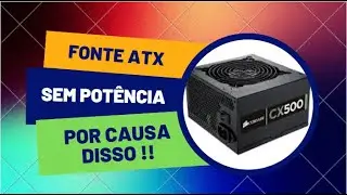fonte corsair cx500 sem potência + dicas sobre rx580 8 gb aliExpress