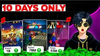 I Tried 10 Days Gaming Shorts Upload Challenge | 0→1000 Subs LIVE 