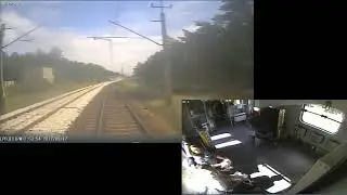 Wypadek pociągu na trasie Samborowo - Rudzienice Suskie 2017r.