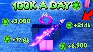 How I make 100,000 GEMS every DAY... in Anime Last Stand