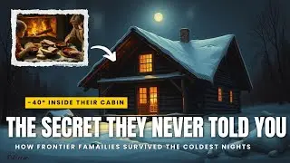 HOW FRONTIER FAMILIES  Survived The Coldest Nights ? Boring History for Sleep