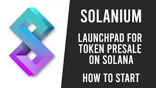 Take part in token presales on Solana with Solanium launchpad.