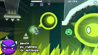 [TheLeon] Raven By CyanBoi (Easy Demon) - Geometry dash