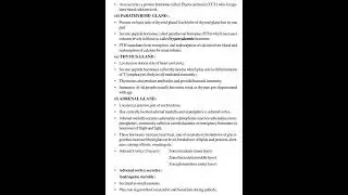||11 standard|| biology notes of|| chemical coordination and integration||