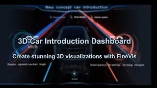 3D Car Introduction Dashboard