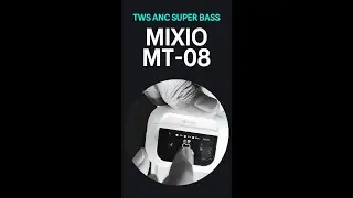 TWS Layar Sentuh Sudah ANC Super Bass 360 surround Sound - Mixio MT-08