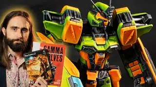 Hand Painted Master Grade Buster Gundam Kitbash for Gamma Wolves