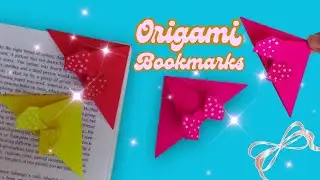 Want a CUTE Bookmark? Watch This Now || Origami Bookmark || Origami