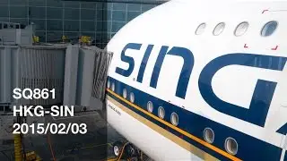 Singapore Airlines SQ861 HKG-SIN Business Class Flight Report - 2015/02/03