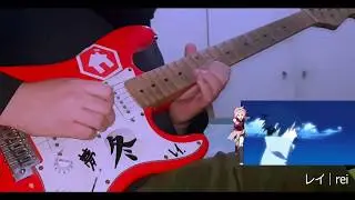 Opening 9 - Naruto Shippuden - Lovers! Guitar Cover by rei