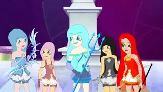 Layla and her friends (Speedpaint [Lolirock Ocs and Debra])