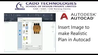Insert Image to make Realistic Plan in Autocad