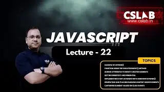 JavaScript Lecture 22 in Hindi -   Example append() method, random() etc. in | CSLAB - SIKAR