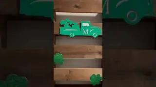 Saint Patrick's Day DIY #howto #shorts #laser