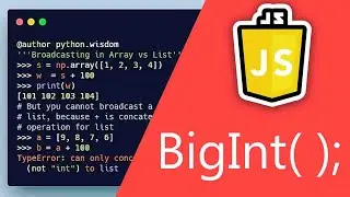 BigInt( ) : : javascript
