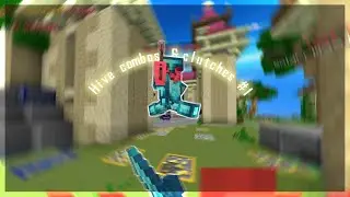 Clutches + Combo Montage #1 | Hive Skywars