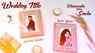 Premier Pro CC 2021 | Cinematic Wedding Title Project || Instant Download - 230405 | Video Styler