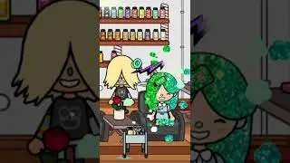 How to make rainbow hair in Toca Boca 