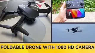 FOLDABLE TOY DRONE WITH 1080 HD CAMERA AND GYRO | QUADCOPTER FOR KIDS