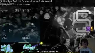 Skrillex - Rumble [Light Insane] HDDT SS #1