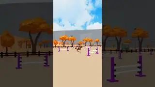 Horse Valley to real life! (Part 4) - From my Halloween Showjumping competition🎃👻 60cm round!