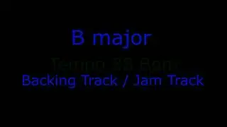 B major 1 Hour Piano And Bass Backing Track Jam Track With  / A#m7 / D#7 /  BMaj7 / E#7 /