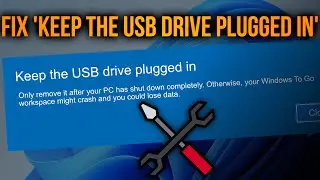 How to Fix 'Keep the USB drive plugged in' on Windows 11 When Start Up