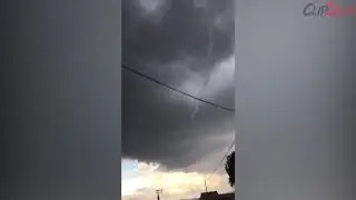 Water-Snake Tornado Captured On Film