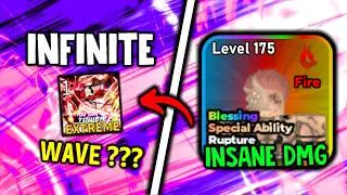 New Sukuna 7 STAR *DESTROYS* Infinite Mode Extreme (Solo DMG Farm) | All Star Tower Defense