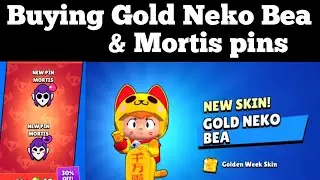 Buying GOLD NEKO BEA 💫 & Mortis Pins 🦇