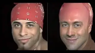 Ricardo Milos' Enourmous Brain | (StyleGAN2)