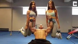 Хороший у вас спортзал и гантельки интересные